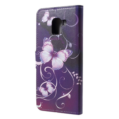 Wallet Case für Samsung Galaxy J6 (2018) Buntes Motiv Muster