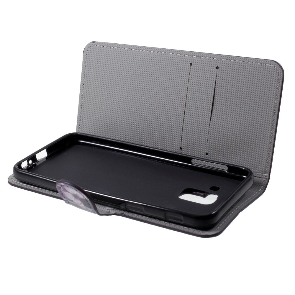 Wallet Case für Samsung Galaxy J6 (2018) Buntes Motiv Muster