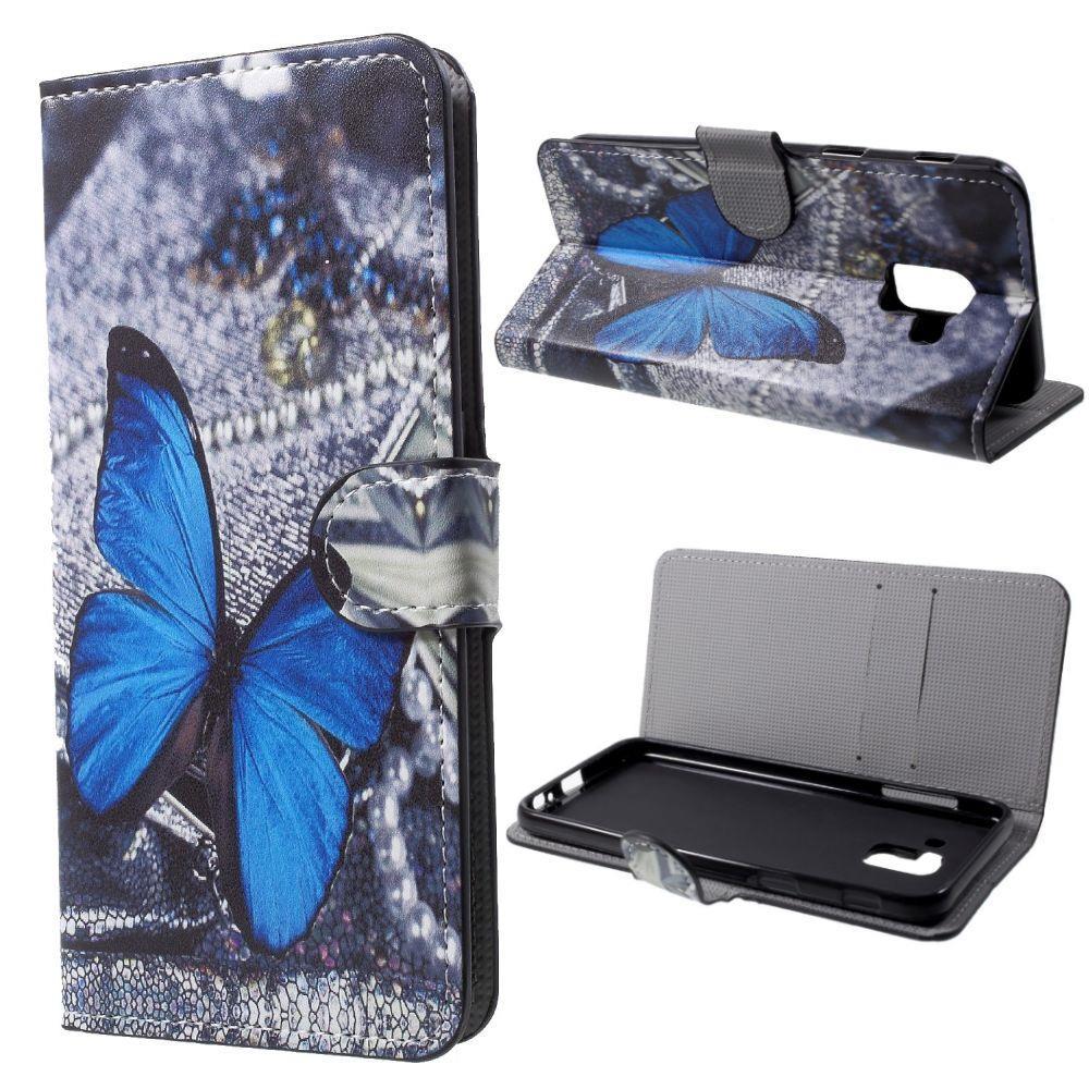 Wallet Case für Samsung Galaxy J6 (2018) Buntes Motiv Muster