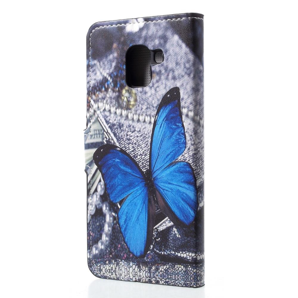 Wallet Case für Samsung Galaxy J6 (2018) Buntes Motiv Muster