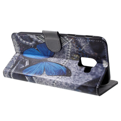 Wallet Case für Samsung Galaxy J6 (2018) Buntes Motiv Muster