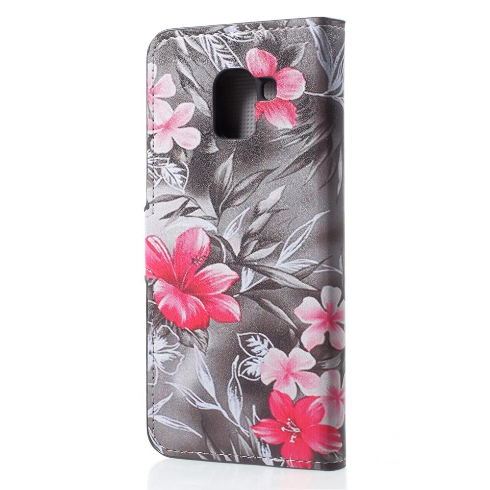 Wallet Case für Samsung Galaxy J6 (2018) Buntes Motiv Muster