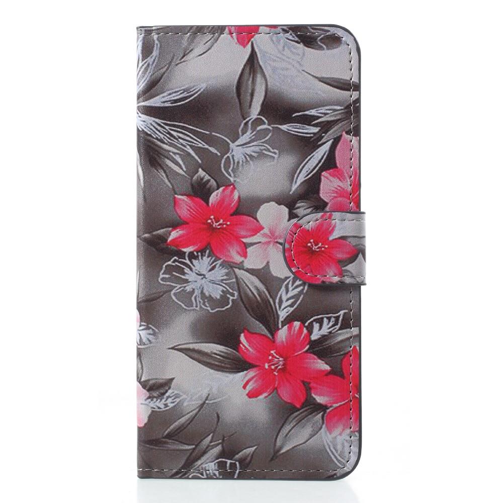 Wallet Case für Samsung Galaxy J6 (2018) Buntes Motiv Muster