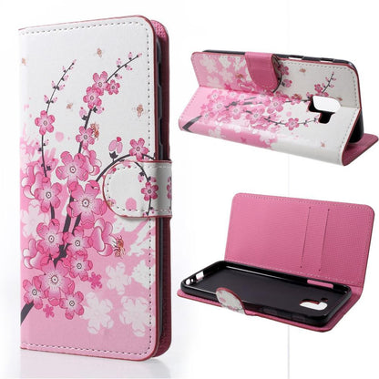 Wallet Case für Samsung Galaxy J6 (2018) Buntes Motiv Muster