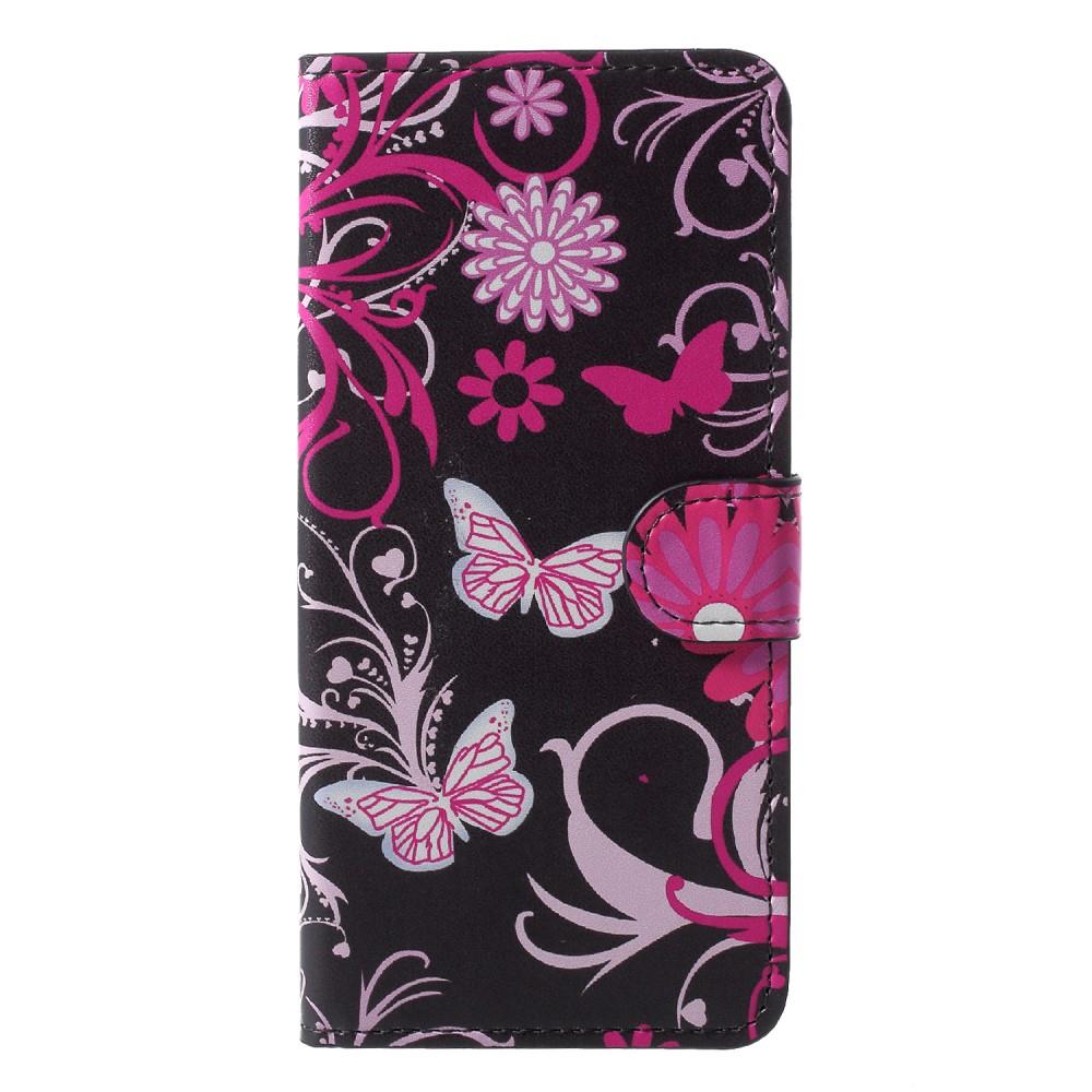 Wallet Case für Samsung Galaxy J6 (2018) Buntes Motiv Muster