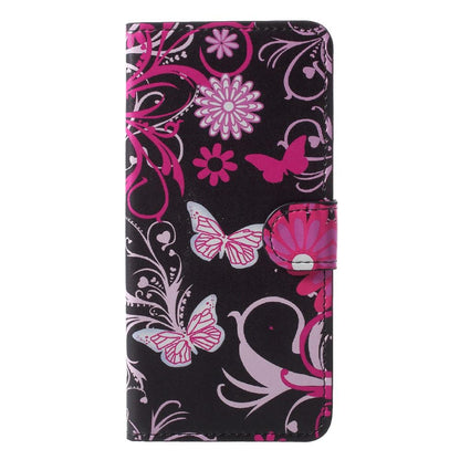 Wallet Case für Samsung Galaxy J6 (2018) Buntes Motiv Muster