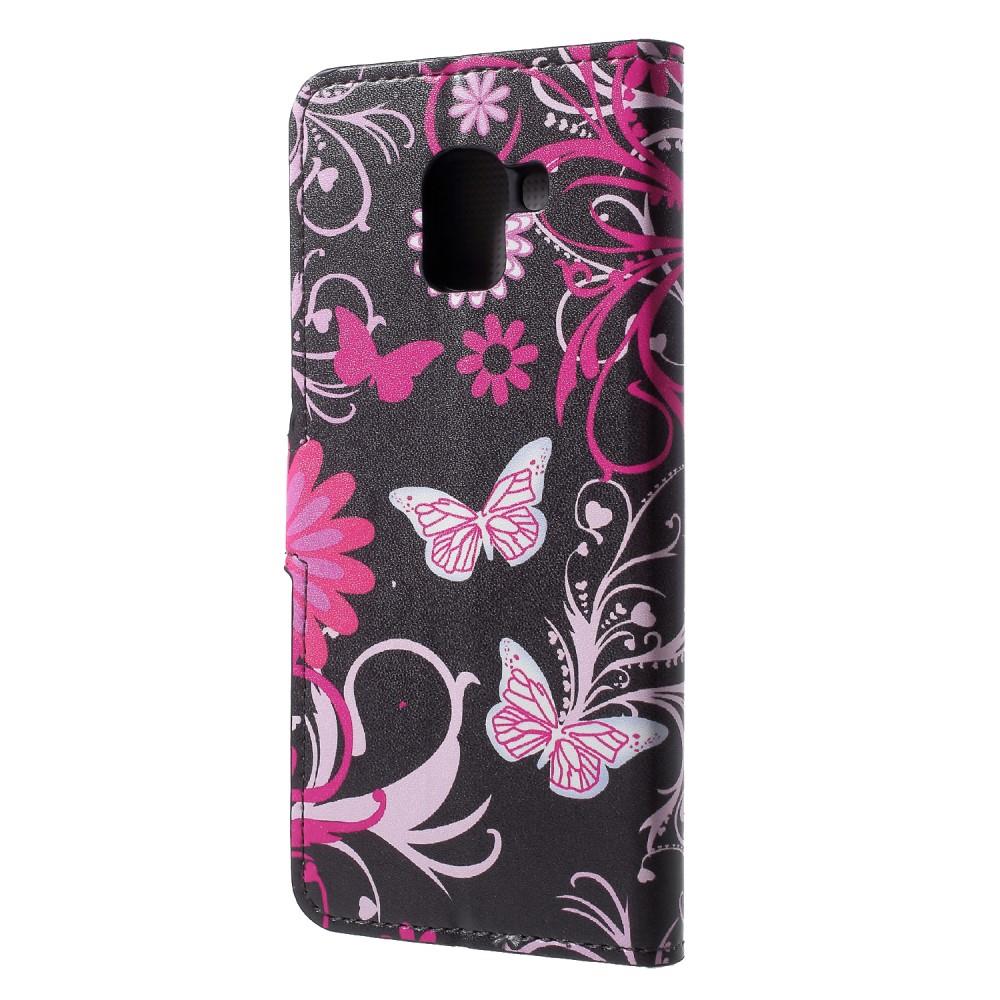 Wallet Case für Samsung Galaxy J6 (2018) Buntes Motiv Muster