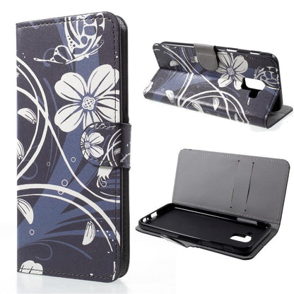 Wallet Case für Samsung Galaxy J6 (2018) Buntes Motiv Muster