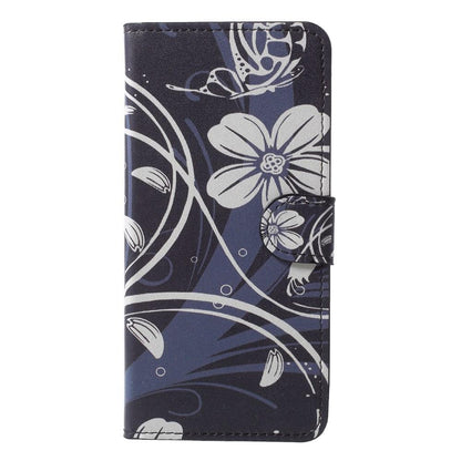 Wallet Case für Samsung Galaxy J6 (2018) Buntes Motiv Muster