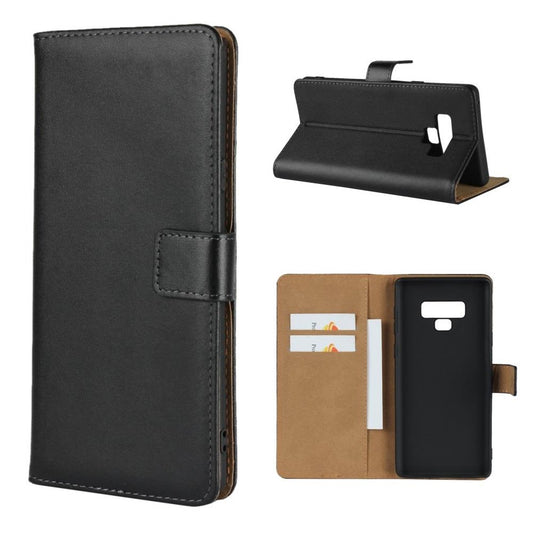 Wallet Case für Samsung Galaxy Note 9 TPU Split Echt Leder