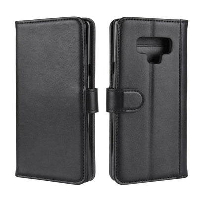 Wallet Case für Samsung Galaxy Note 9 Echt Leder Innenfach