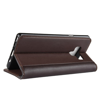 Wallet Case für Samsung Galaxy Note 9 Echt Leder Innenfach