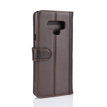 Wallet Case für Samsung Galaxy Note 9 Echt Leder Innenfach