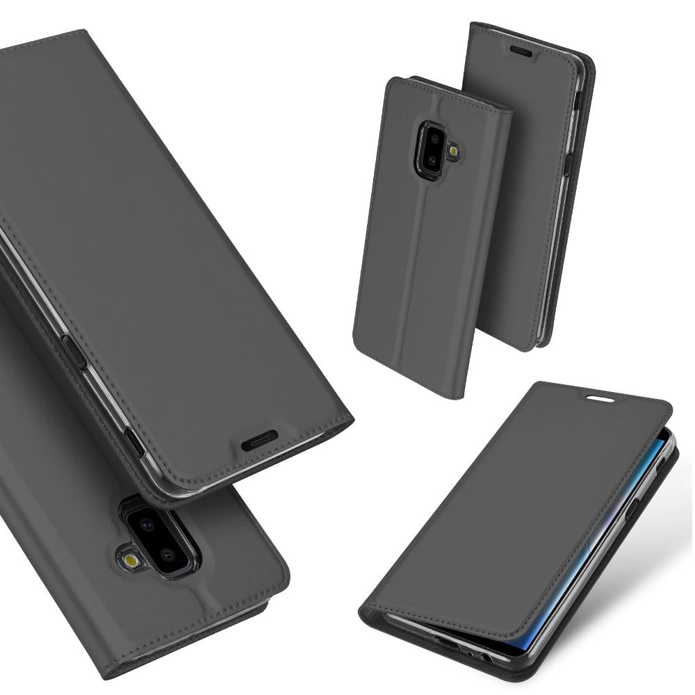 DUX DUCIS Wallet Case für Samsung Galaxy J6+ (2018) Skin Pro Series