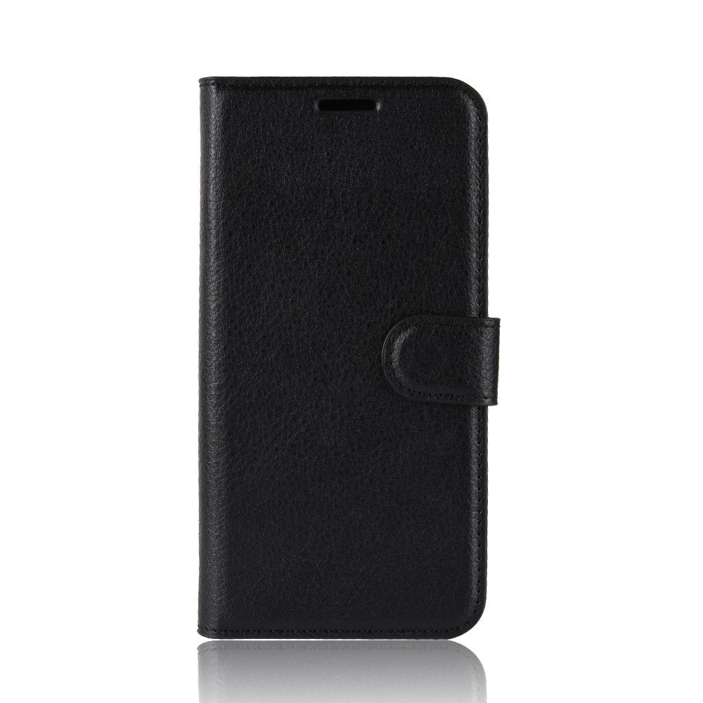 Wallet Case für Samsung Galaxy J4+ (2018) Litchi Grain Magnet Innenfach