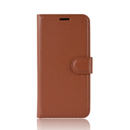 Wallet Case für Samsung Galaxy J4+ (2018) Litchi Grain Magnet Innenfach