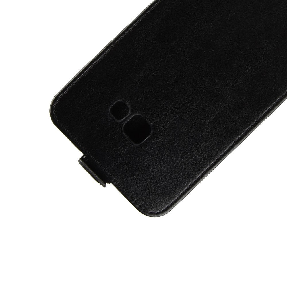 Flip Case für Samsung Galaxy J4+ (2018) Crazy Horse Card Slot