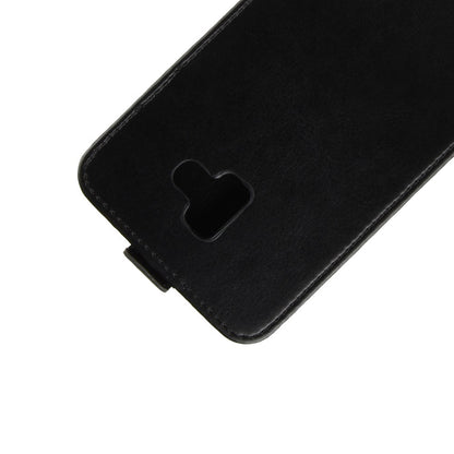 Flip Case für Samsung Galaxy J6+ (2018) Crazy Horse Card Slot