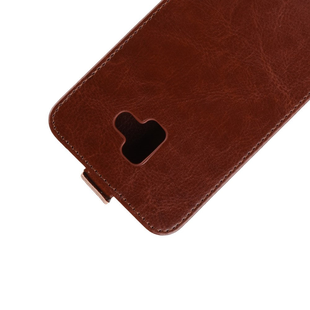 Flip Case für Samsung Galaxy J6+ (2018) Crazy Horse Card Slot
