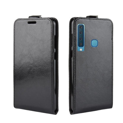 Flip Case für Samsung Galaxy A9 (2018) Crazy Horse Card Slot