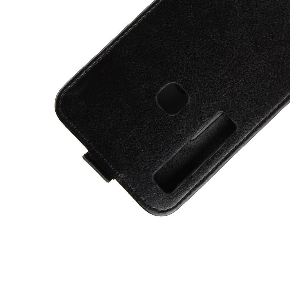 Flip Case für Samsung Galaxy A9 (2018) Crazy Horse Card Slot