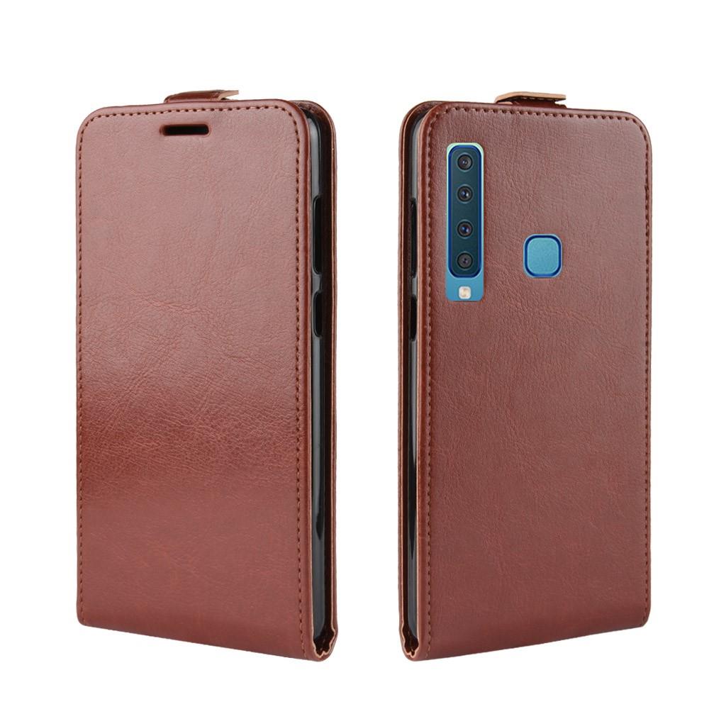 Flip Case für Samsung Galaxy A9 (2018) Crazy Horse Card Slot