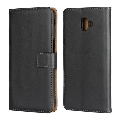 Wallet Case für Samsung Galaxy J6+ (2018) TPU Split Echt Leder