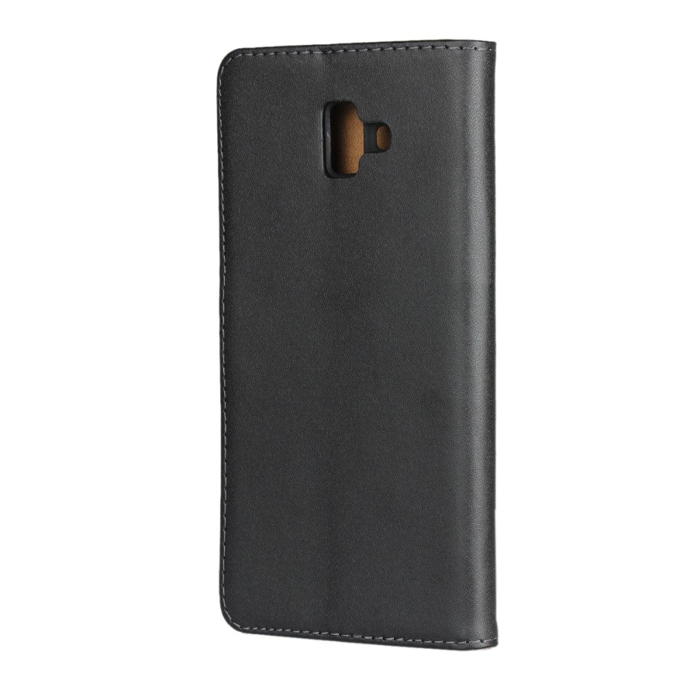 Wallet Case für Samsung Galaxy J6+ (2018) TPU Split Echt Leder