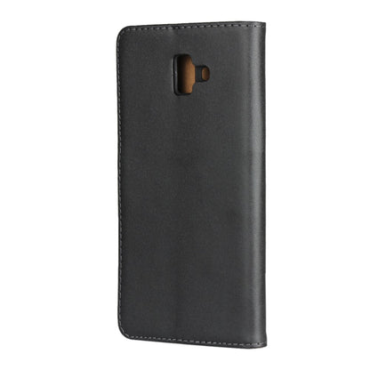 Wallet Case für Samsung Galaxy J6+ (2018) TPU Split Echt Leder
