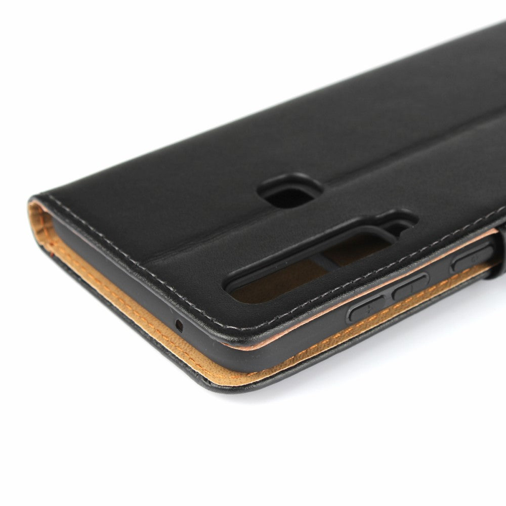 Wallet Case für Samsung Galaxy A9 (2018) TPU Split Echt Leder