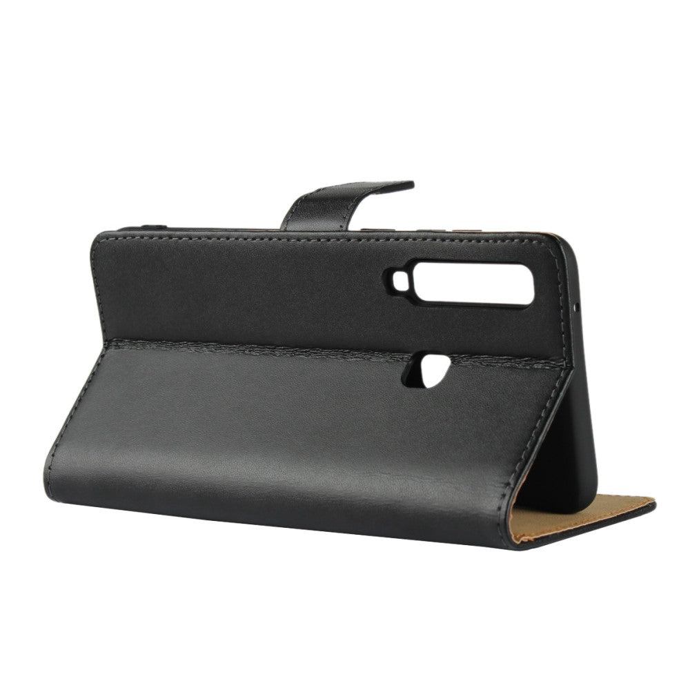 Wallet Case für Samsung Galaxy A9 (2018) TPU Split Echt Leder