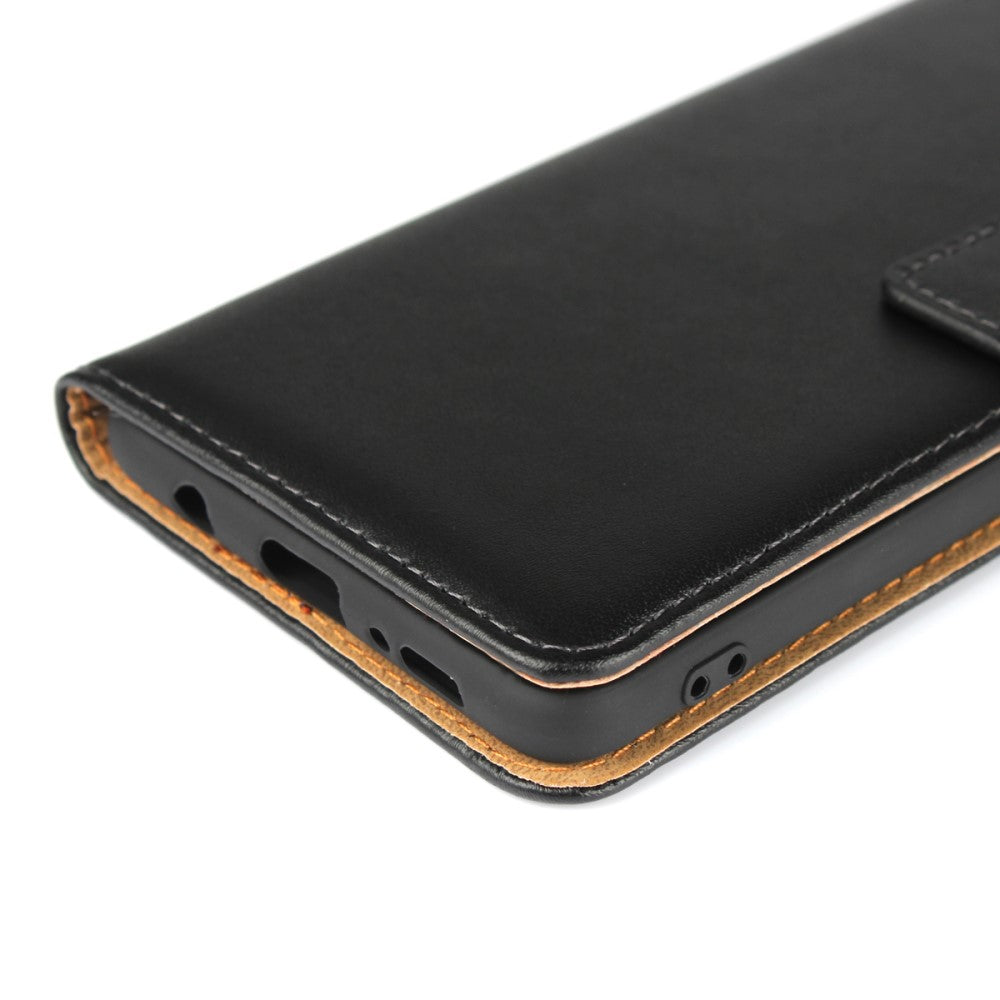 Wallet Case für Samsung Galaxy A9 (2018) TPU Split Echt Leder