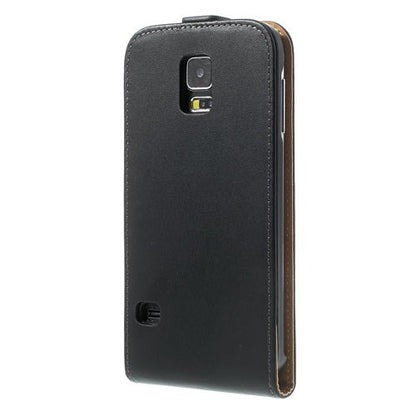 Flip Case für Samsung Galaxy S5 G900 Echt Leder