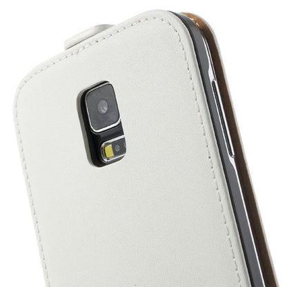 Flip Case für Samsung Galaxy S5 G900 Echt Leder