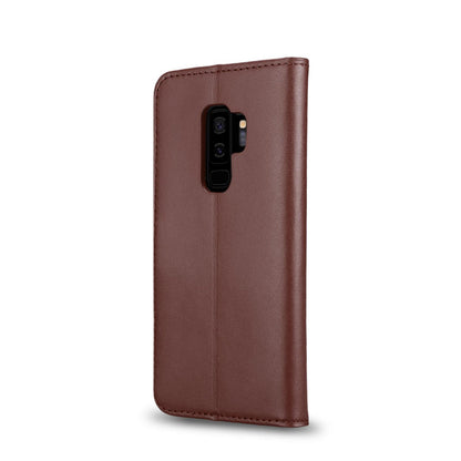 Wallet Case für Samsung Galaxy S9+ PLUS Genuine Split Echt Leder Tasche