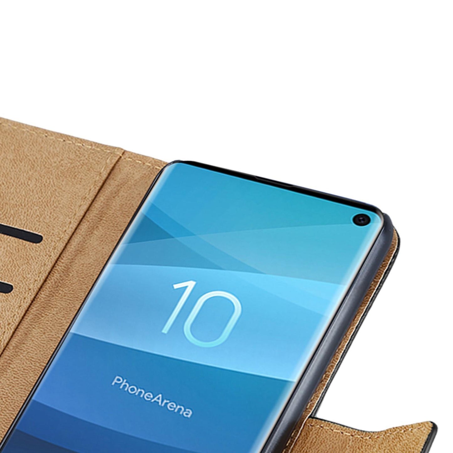 Wallet Case für Samsung Galaxy S10 Genuine Split Echt Leder Tasche