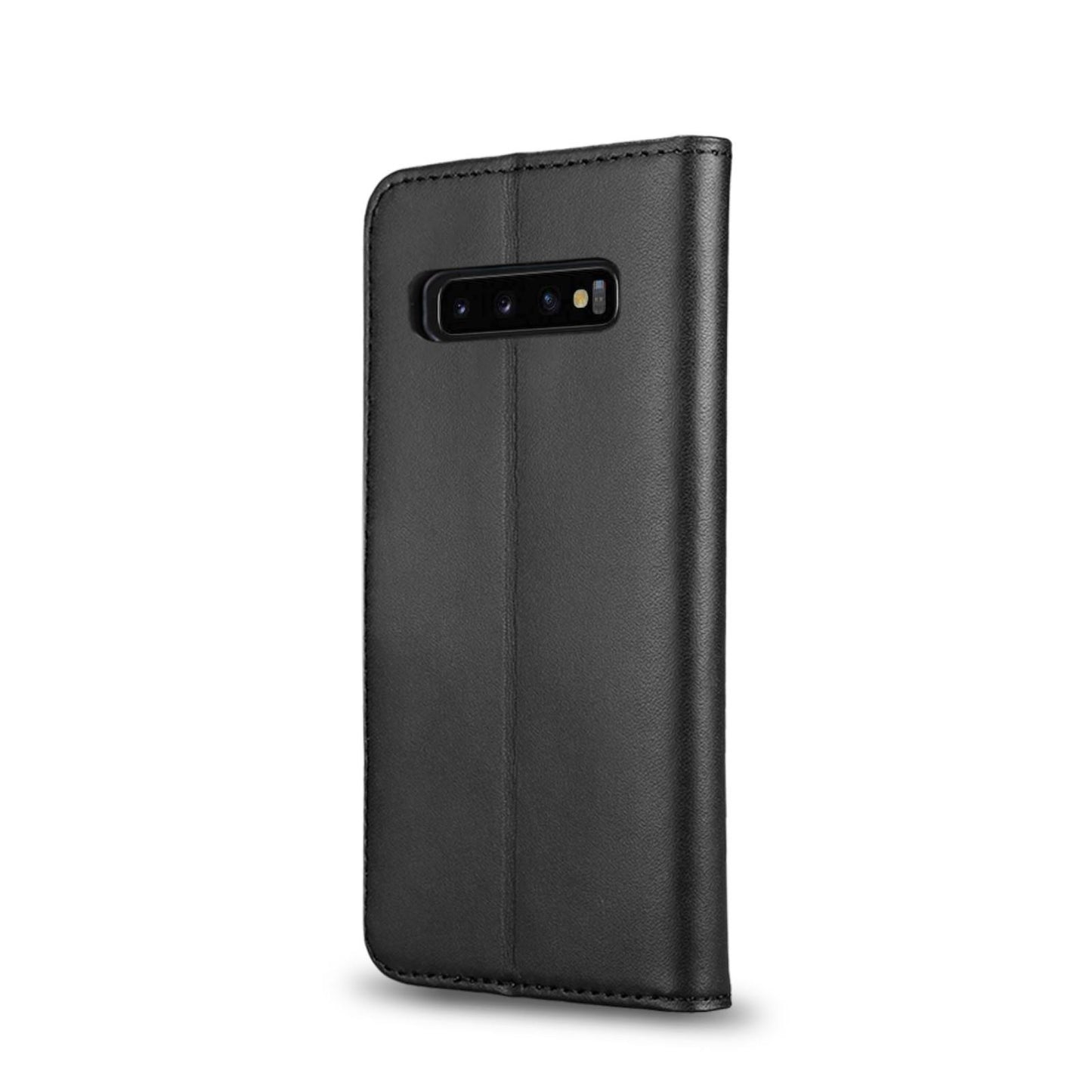 Wallet Case für Samsung Galaxy S10+ PLUS Genuine Split Echt Leder Tasche