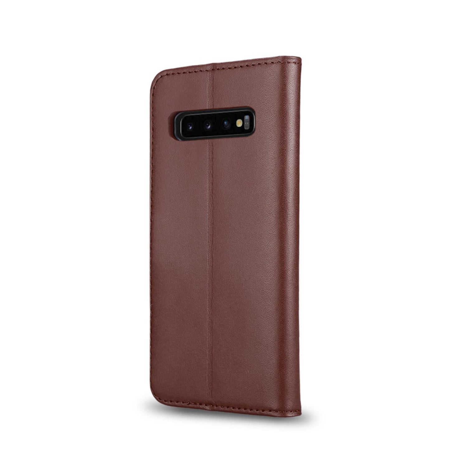 Wallet Case für Samsung Galaxy S10+ PLUS Genuine Split Echt Leder Tasche