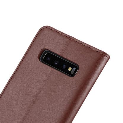 Wallet Case für Samsung Galaxy S10+ PLUS Genuine Split Echt Leder Tasche