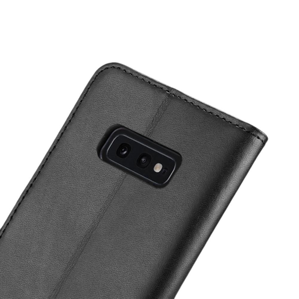 Wallet Case für Samsung Galaxy S10e Genuine Split Echt Leder Tasche