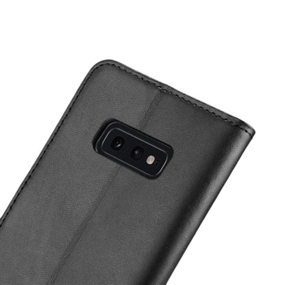 Wallet Case für Samsung Galaxy S10e Genuine Split Echt Leder Tasche