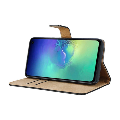 Wallet Case für Samsung Galaxy S10e Genuine Split Echt Leder Tasche