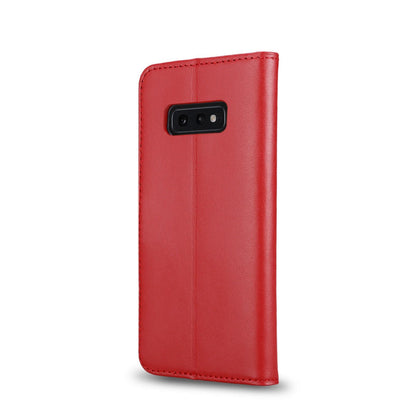 Wallet Case für Samsung Galaxy S10e Genuine Split Echt Leder Tasche