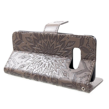 Wallet Case für Samsung Galaxy S10e Sunflower Mandala Motiv