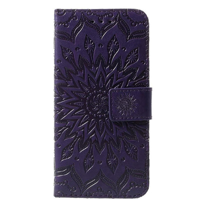 Wallet Case für Samsung Galaxy S10e Sunflower Mandala Motiv