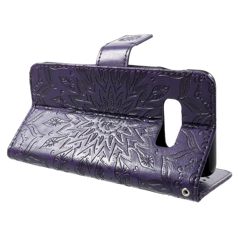 Wallet Case für Samsung Galaxy S10e Sunflower Mandala Motiv