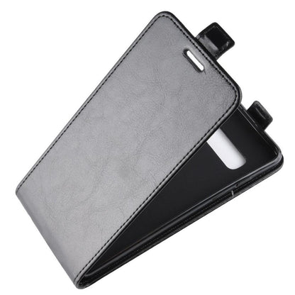 Flip Case für Samsung Galaxy S10 Crazy Horse Handy Tasche Card Slot