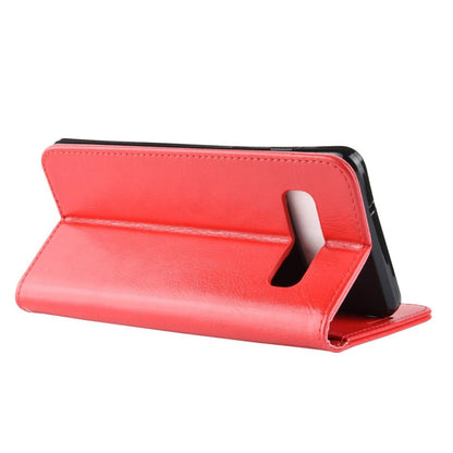 Wallet Case für Samsung Galaxy S10 Crazy Horse Handy Tasche Card Slot