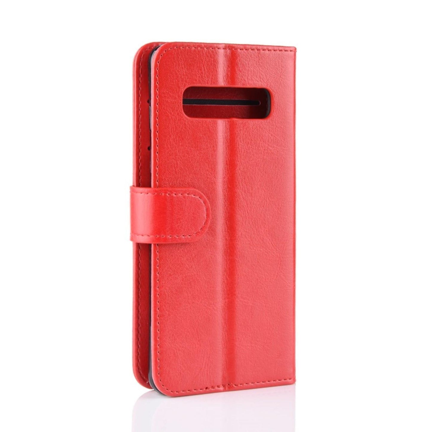 Wallet Case für Samsung Galaxy S10 Crazy Horse Handy Tasche Card Slot