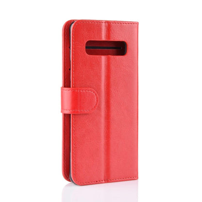 Wallet Case für Samsung Galaxy S10 Crazy Horse Handy Tasche Card Slot